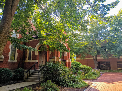 Alumni Chapel on a sunny day