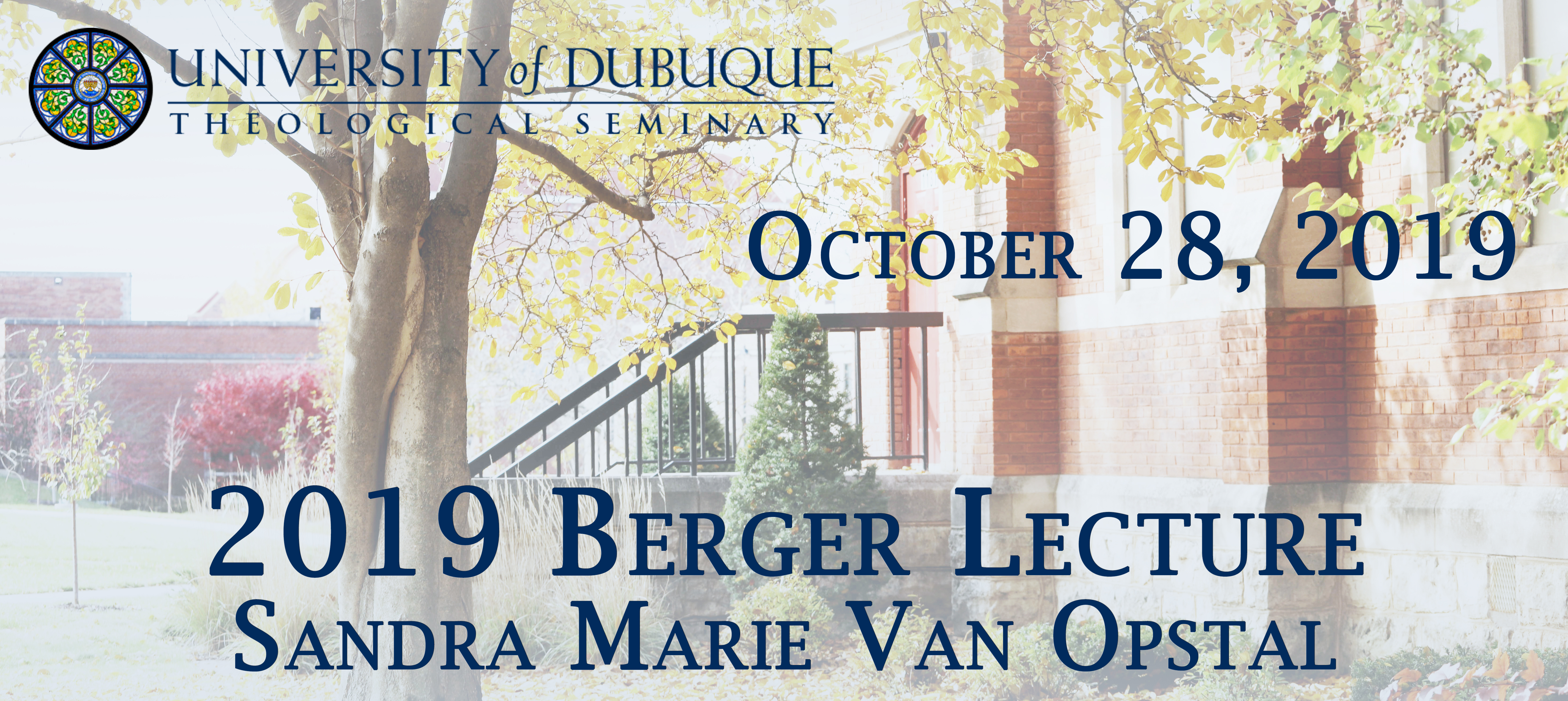 Berger Lecture October 28th, 2019
